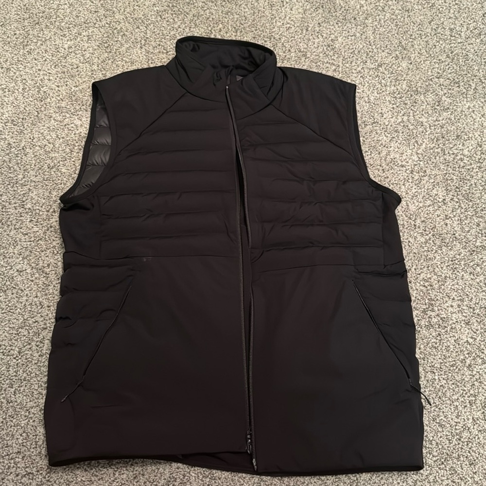 Men’s Down for it all black vest